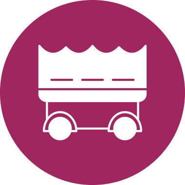 Teslimat. Web simgesi basit tasarım