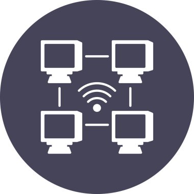 wifi simgesi vektör illüstrasyonu