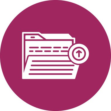 Belge simgesinin vektör illüstrasyonu