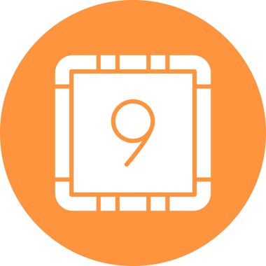 Modern b 'nin vektör illüstrasyonu eksik simgesi