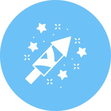 Yılbaşı ağacı simgesinin vektör illüstrasyonu