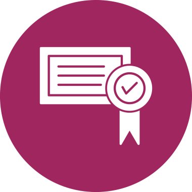 Belge simgesinin vektör illüstrasyonu