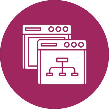 Modern b 'nin vektör illüstrasyonu eksik simgesi