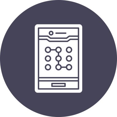 mobil simge vektör illüstrasyonu