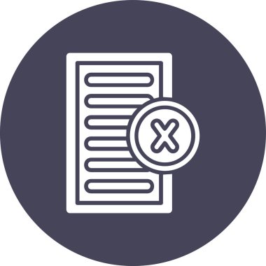 vektör belgesi web simgesi