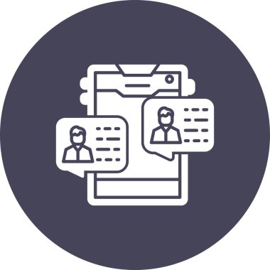 İş ve finans simgesinin vektör illüstrasyonu