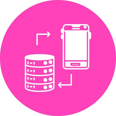 seo modern simgesinin vektör illüstrasyonu