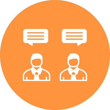 İnsan simgesinin vektör illüstrasyonu