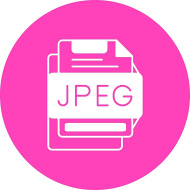 dosya biçimi simgesi, vektör illüstrasyonu