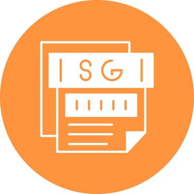 dosya biçimi simgesi, vektör illüstrasyonu