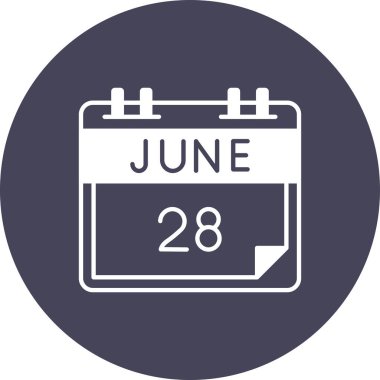 Tek bir günlük takvimde 27 Haziran tarihi