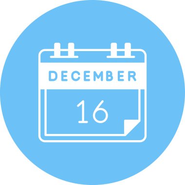 Takvim simgesi tasarımı, vektör illüstrasyonu