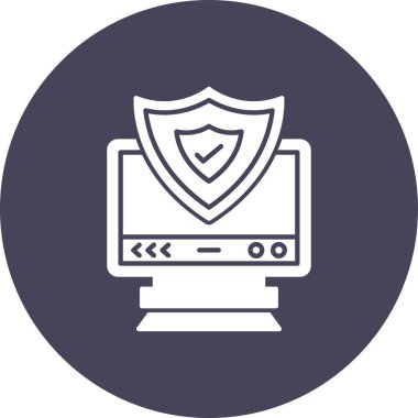 bilgisayar simgesi vektör illüstrasyonu