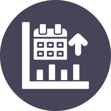 İş simgesi finansmanının vektör illüstrasyonu