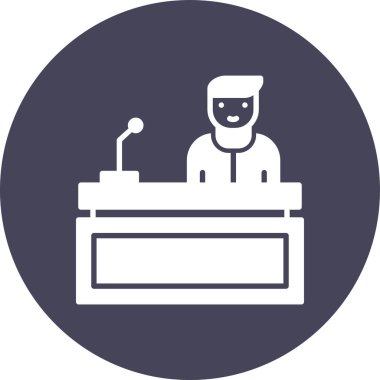 İş adamının vektör illüstrasyonu