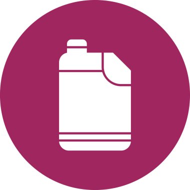 Modern gaz tankı simgesinin vektör illüstrasyonu