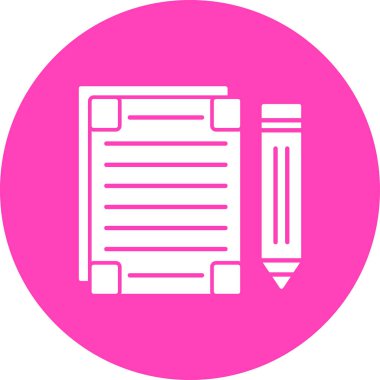 Modern eğitim ikonunun vektör illüstrasyonu