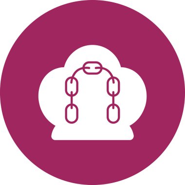 Modern b 'nin vektör illüstrasyonu eksik simgesi