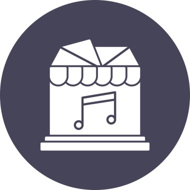 alışveriş simgesi vektör illüstrasyonu