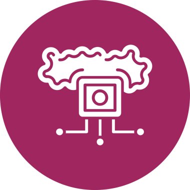 Modern b 'nin vektör illüstrasyonu simge unsurundan yoksun