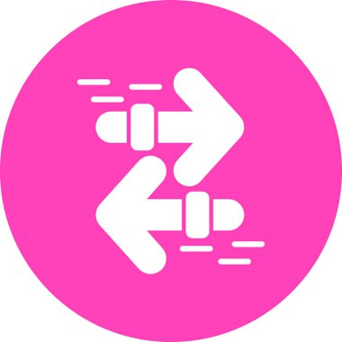 ok simgesinin vektör illüstrasyonu