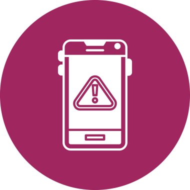 Vektör Mobil simge illüstrasyonu