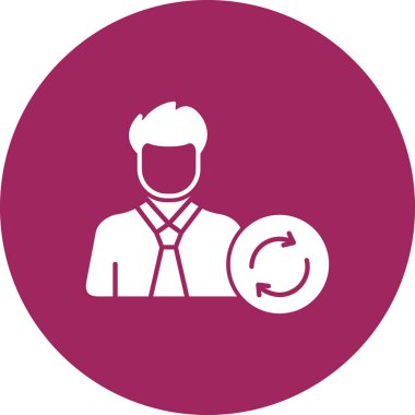 Modern oto tamir simgesinin vektör illüstrasyonu