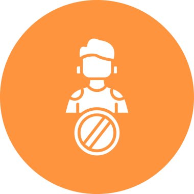 Vektör Avatar Simgesi illüstrasyonu