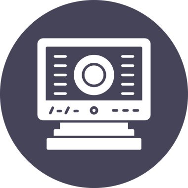 seo modern simgesinin vektör illüstrasyonu