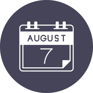 Takvim simgesi, vektör çizimi