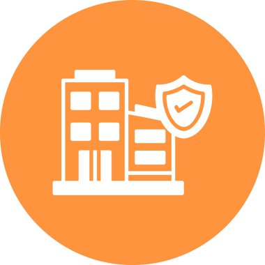 Kalkan vektör satırı simgesi