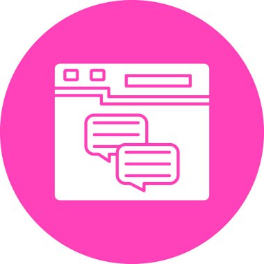 seo modern simgesinin vektör illüstrasyonu