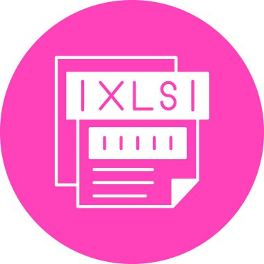 Tek dosya simgesinin vektör illüstrasyonu