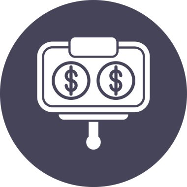 Vektör illüstrasyonu, seo modern simge