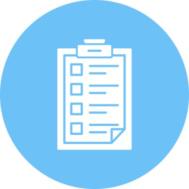 Pano simgesi, vektör illüstrasyonu basit tasarım