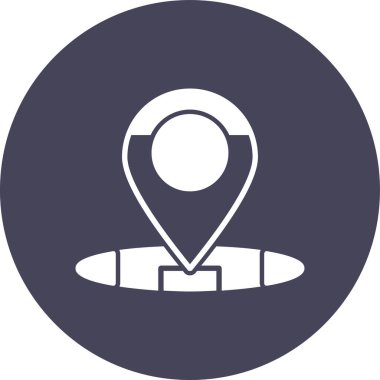 İğne. Web simgesi basit illüstrasyon