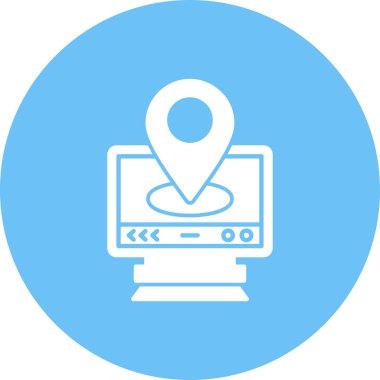 Vektör Konum pin simgesi