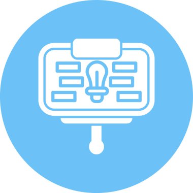 Bir lambanın vektör illüstrasyonu