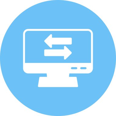 monitör vektör çizim simgesini izle