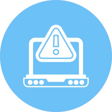 Bir kamyon simgesinin vektör çizimi