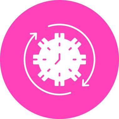 dişli simgesi vektör illüstrasyonu