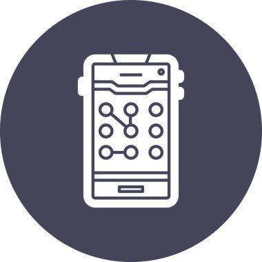 Cep telefonu. Basit resimleme