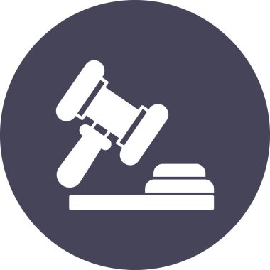 adalet simgesi vektör illüstrasyonu