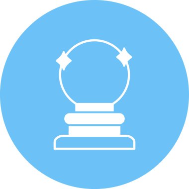 ödül kupa simgesi, vektör tasarımı