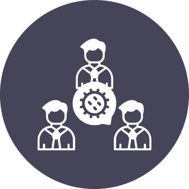 iş insanları vektör simgesi