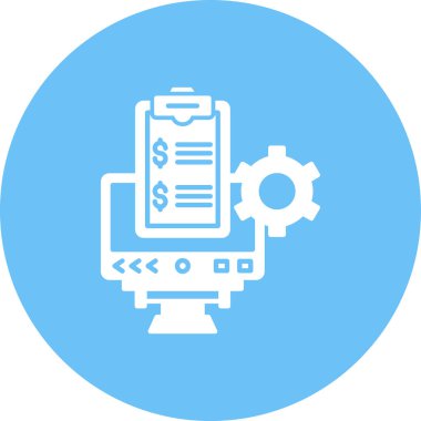 seo modern simgesinin vektör illüstrasyonu