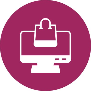 Seo simgesinin vektör illüstrasyonu