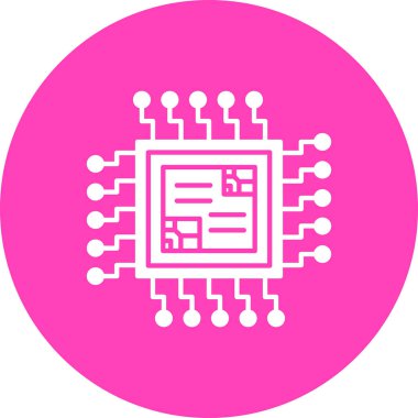 çip vektör simge tasarımı