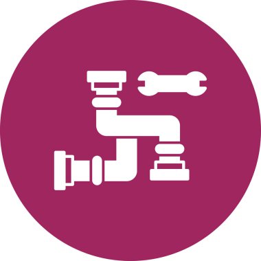 Projeniz için vektör boru simgesi