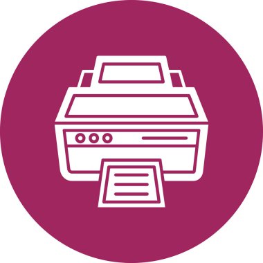 Modern simgenin vektör illüstrasyonu